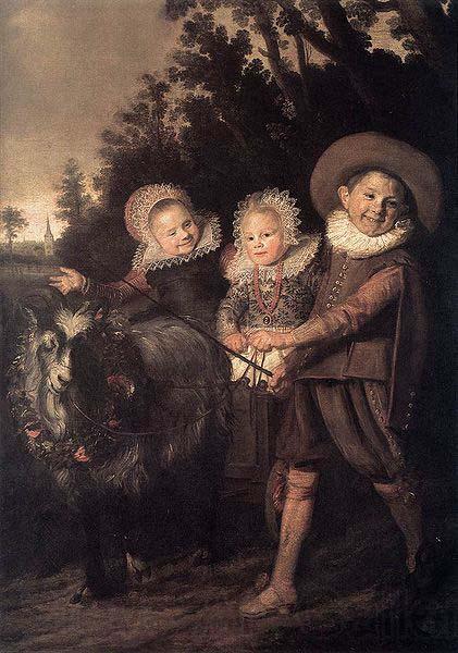 Frans Hals Group of Children WGA Spain oil painting art